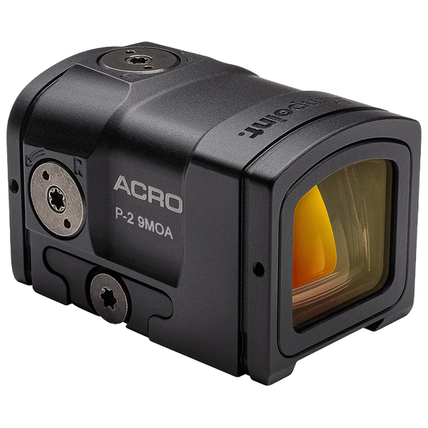 Aimpoint Acro P-2 - 9 MOA Red Dot Reflex Sight with Integrated Acro Interface: Black, Model PA000538