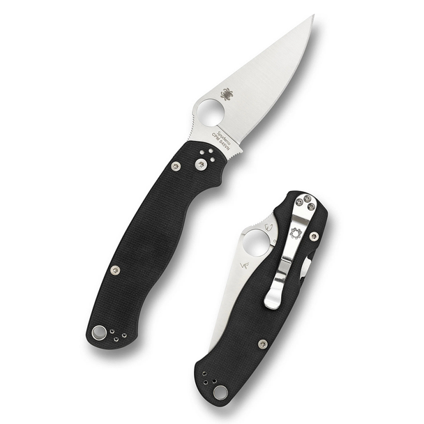 Spyderco Para Military 2 Left Handed Knife, Model C81GPLE2