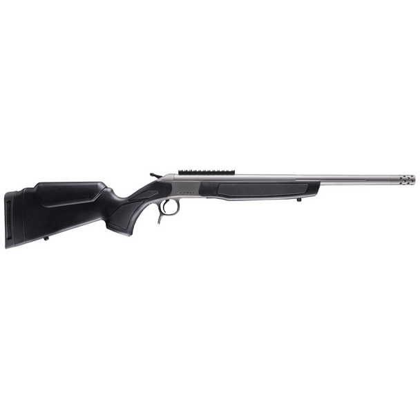 CVA Scout TD Rifle, Stainless | Black: 223 Rem, 20" Barrel, Model CR4434S