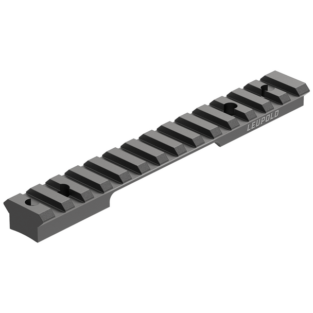 Leupold BackCountry Cross-Slot 1-pc Base: Remington 700 (6-48 / 8-40), SA, 20 MOA, Matte Black