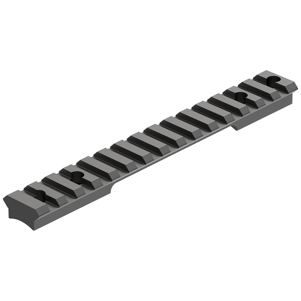 Leupold BackCountry Cross-Slot 1-pc Base: Savage 110 Rnd Rcvr (6-48 / 8-40), SA, 20 MOA, Matte Black