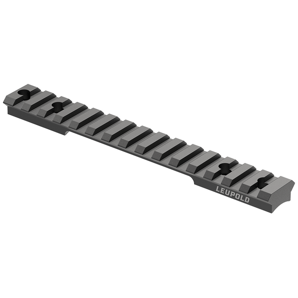Leupold BackCountry Cross-Slot 1-pc Base: Savage 110 Rnd Rcvr (6-48 / 8-40), SA, Matte Black