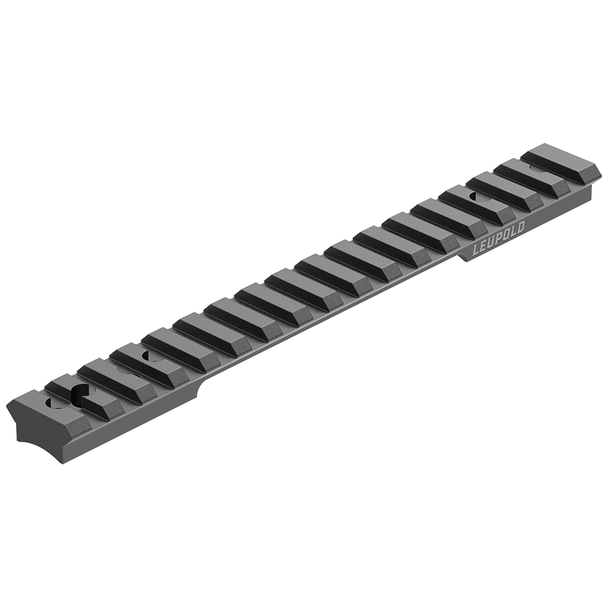 Leupold BackCountry Cross-Slot 1-pc Base: Savage 110 Rnd Rcvr (8-40), LA / Axis, 20 MOA, Matte Black