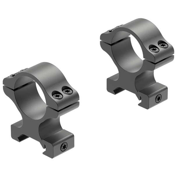 Leupold Rifleman Gen 2 Cross-Slot Rings: 30mm, High, Matte Black