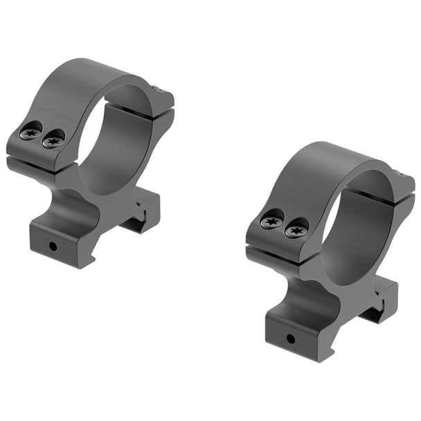 Leupold Rifleman Gen 2 Cross-Slot Rings: 30mm, High, Matte Black