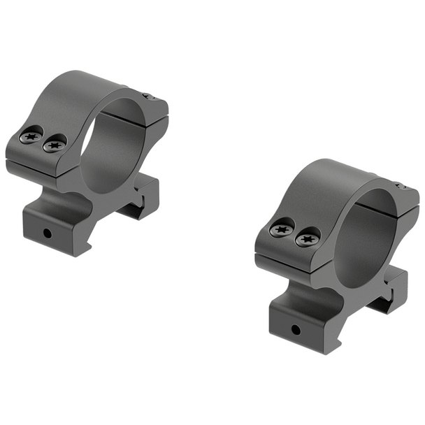 Leupold Rifleman Gen 2 Cross-Slot Rings: 30mm, Medium, Matte Black
