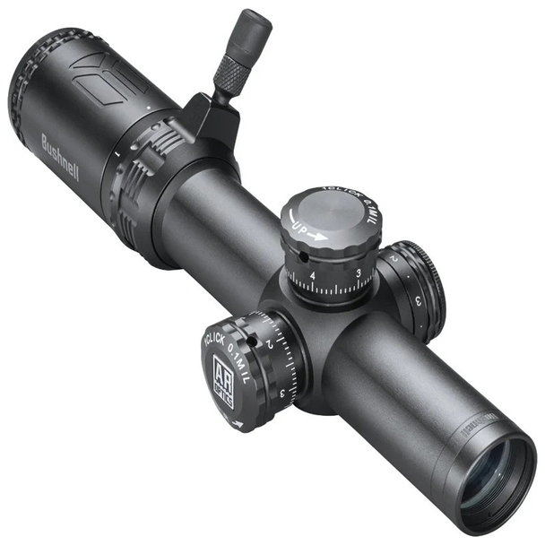 Bushnell AR Optics 1-4x24 FFP Riflescope: Illuminated BTR Reticle, 30mm Tube, Black, Model AR71424I