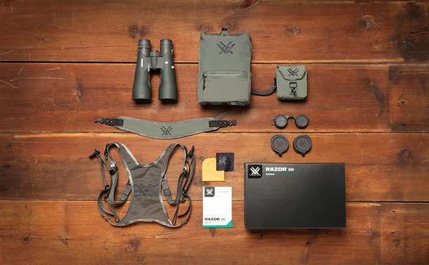 Vortex Optics Razor UHD 18x56 Binoculars | DEMO RZB-1856, Grade A