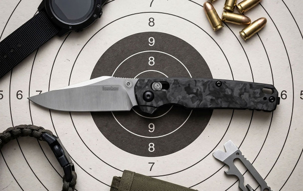 Kershaw Bel Air – Clip Point, Carbon Fiber | 6106CF