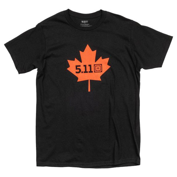 5.11 Tactical Maple Legacy T-Shirt, Black | 41195ZY 019