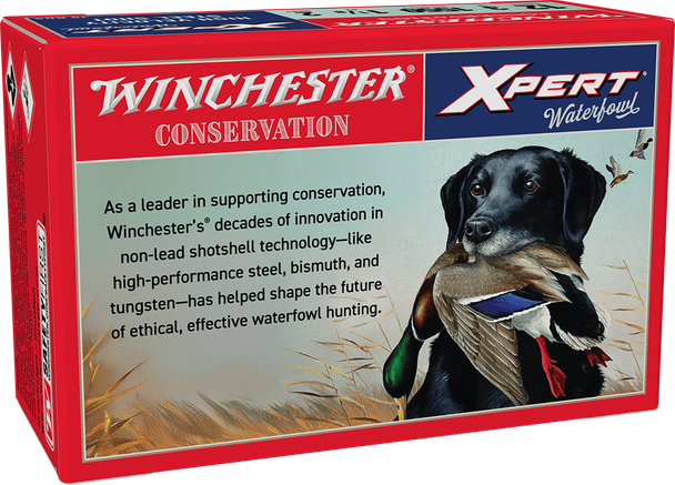 Winchester Xpert Waterfowl - 250th Anniversary Edition Ammunition: 12 Gauge, 3", 2 Shot, 1 1/8 Ounce, 1550 fps