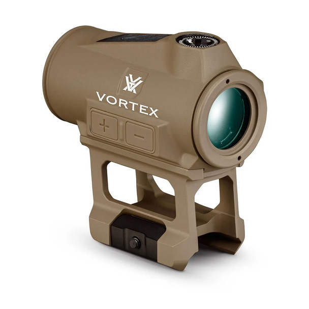 Vortex Optics Crossfire II Solar Red Dot Sight, Tan: 2 MOA Reticle | CF2-RD2-SLR-T