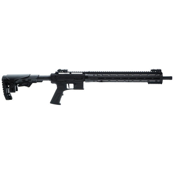 Derya TM22 Flash Rifle, Black: 22 LR, 18" Barrel | TM22-A-18-FLASH-BLK