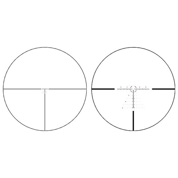 Bushnell R7 3-15x50 FFP Riflescope: 30mm Tube, MRAD Hybrid Dot Tree Illuminated Reticle | R7-31550M1