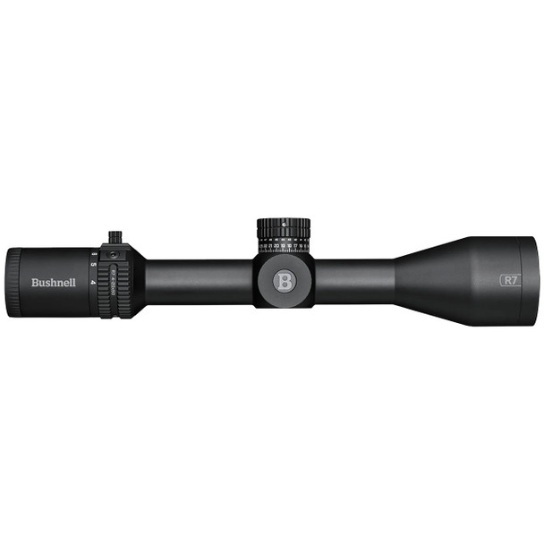 Bushnell *R7 4-20x50 FFP Riflescope: 30mm Tube, MRAD Illuminated Hybrid Dot Tree Reticle | R7-42050M1