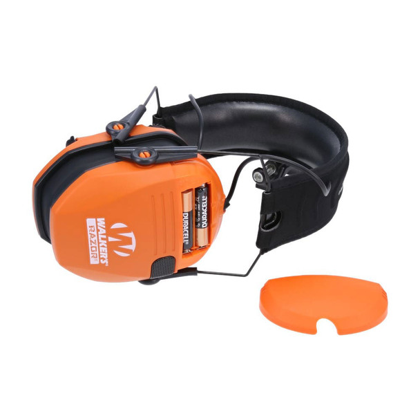 Walker's Razor Slim Electronic Ear Muffs, Burnt Orange