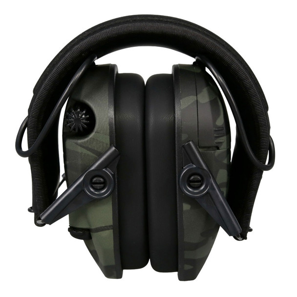 Walker's Razor Slim Electronic Ear Muffs, MultiCam Black