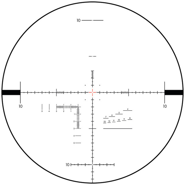 Schmidt & Bender PM II High Performance 6-36x56 FFP Riflescope: 34mm Tube, MSR2 Reticle, DT35 MTC LT / ST ZC CT (0.1 mrad) / CCW Turret | 163-911-862-F1-E8