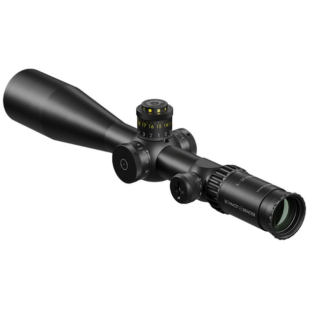 Schmidt & Bender PM II LP 5-25x56 FFP Riflescope: 34mm Tube, MSR2 Reticle, DT / ST (0.1 mrad) / CCW Turret | 689-911-812-90-68