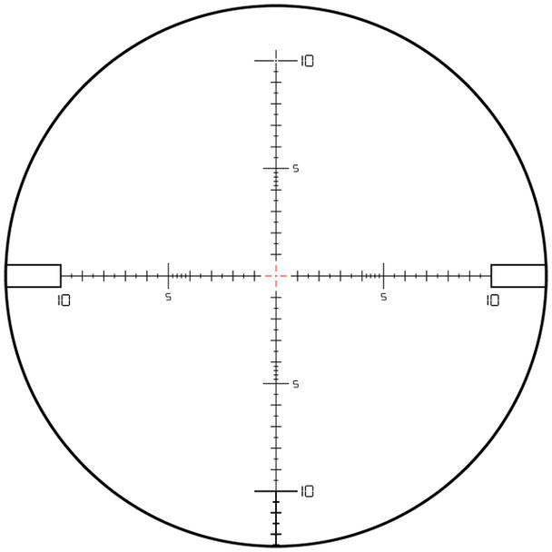 Schmidt & Bender PM II LP 5-25x56 FFP Riflescope: 34mm Tube, P5FL Reticle,  DT27 MTC LT / ST ZC CT (0.1 mrad) / CW Turret | 689-911-622-G9-E9