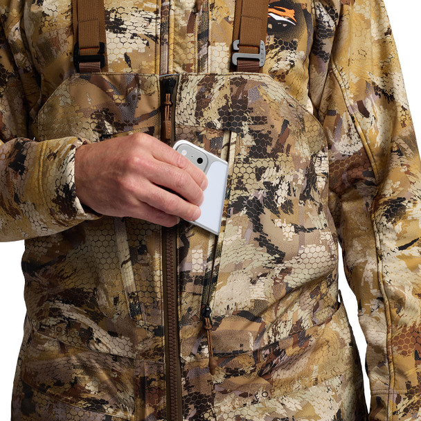 SITKA Gear Hudson Bib, Optifade Waterfowl Marsh | 600819-WL