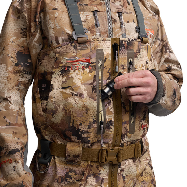 SITKA Gear Delta Pro Zip GTX Wader, Optifade Waterfowl Marsh | 600405-WL