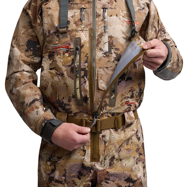 SITKA Gear Delta Pro Zip GTX Wader, Optifade Waterfowl Marsh | 600405-WL