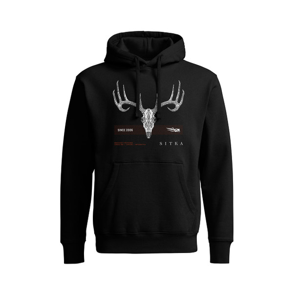 SITKA Gear Tech Whitetail Pullover Hoodie, Sitka Black | 601141-BK