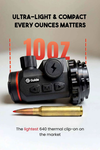 Guide Sensmart Orion O635CS Thermal Clip-On: 640x512, 35mm