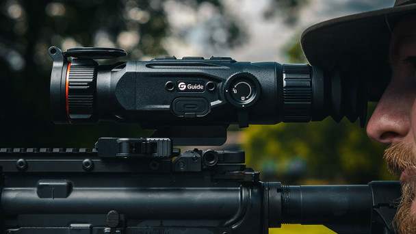 Guide Sensmart N435 Thermal Riflescope: 3.3x, 400x300, 35mm