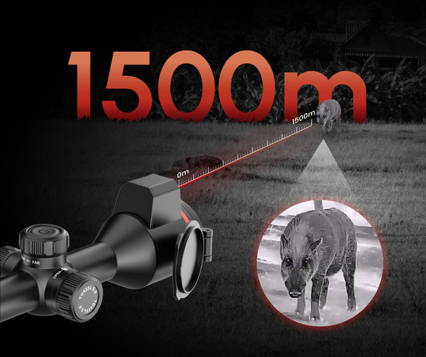 Guide Sensmart TU635 LRF 3.0 Thermal Riflescope: 3x, 640x512, 35mm, LRF
