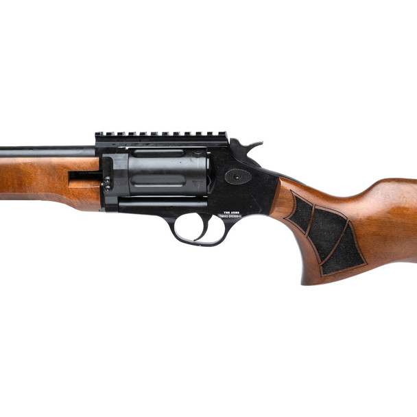 Canuck Evolve Traditions Rifle, Black/Walnut:  357 Mag / 38 Spl, 18" Barrel | CETWB35718