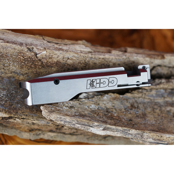 KIDD .22LR Bolt -KIDD Engraved Silver | KIDD-22BOLT-MAT-SL