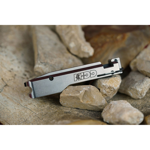 KIDD .22LR Bolt -KIDD Engraved Silver | KIDD-22BOLT-MAT-SL
