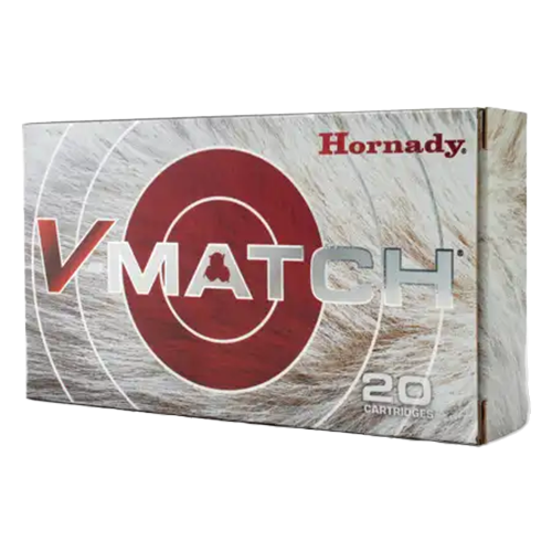 Hornady V-Match Bulk Ammunition: 22 Creedmoor, 69 Grain, ELD-VT, 3550 fps