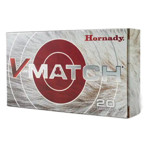 Hornady V-Match Bulk Ammunition: 25 Creedmoor, 95 Grain, ELD-VT, 3250 fps