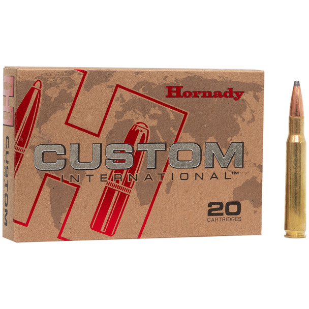 Hornady Custom International Bulk Ammunition: 30-06 Springfield, 180 Grain, SP InterLock, 797 m/s