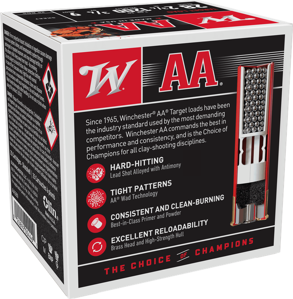 Winchester AA Bulk Ammunition: 28 Gauge, 2.75", 9 Shot, 3/4 Ounce, 1200 fps