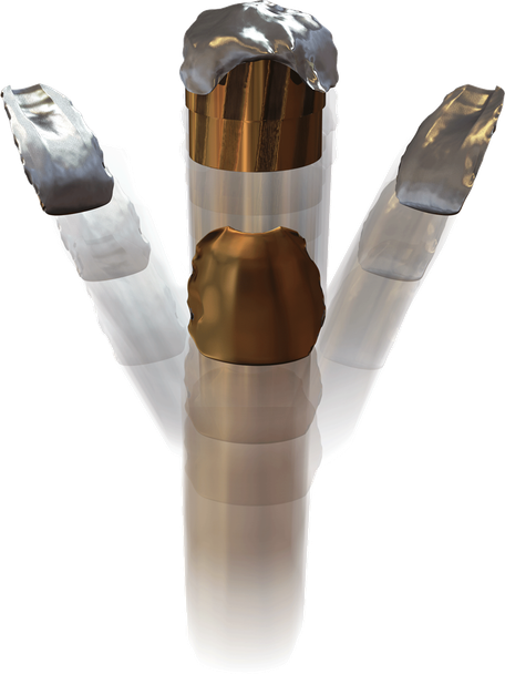 Winchester Varmint HE Ammunition: 22 Long Rifle, 37 Grain, 3-1 Segmenting Expansion, 1400 fps