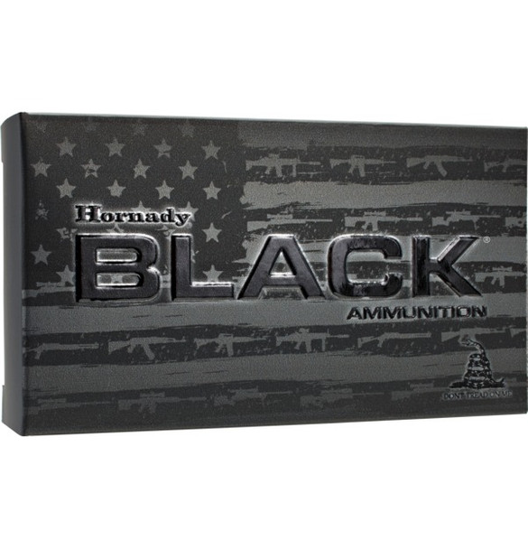Hornady BLACK Ammunition: 308 Win, 155 Grain, ELD Match, 2850 fps
