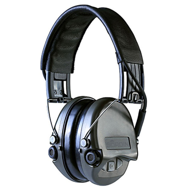 MSA Sordin Supreme Pro-IV Electronic Earmuffs - Black