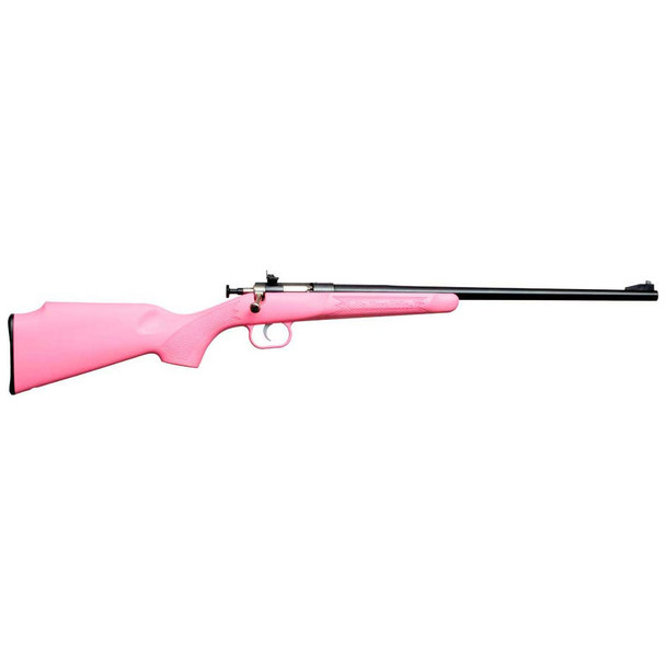 KSA Crickett Rimfire Rifle: Pink Synthetic Stock