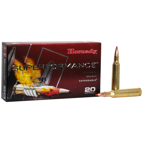 Hornady Superformance Ammunition: 257 Roberts +P, 117 Grain, SST, 2946 fps