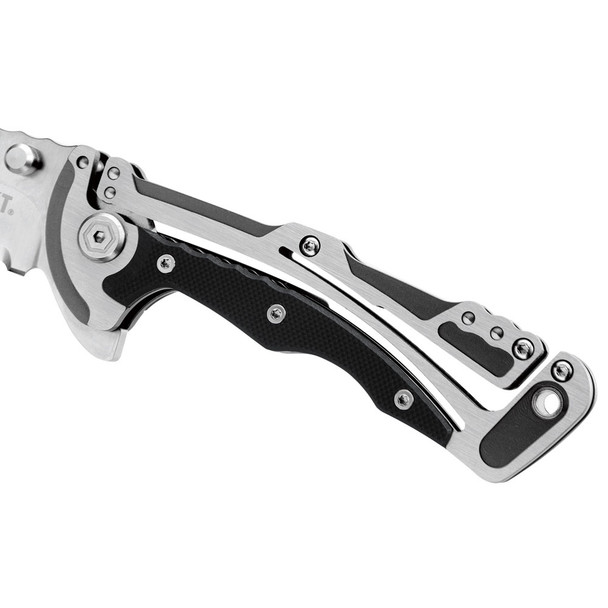 CRKT Graphite w/ Veff Flat Top Serrations, Model 5195C