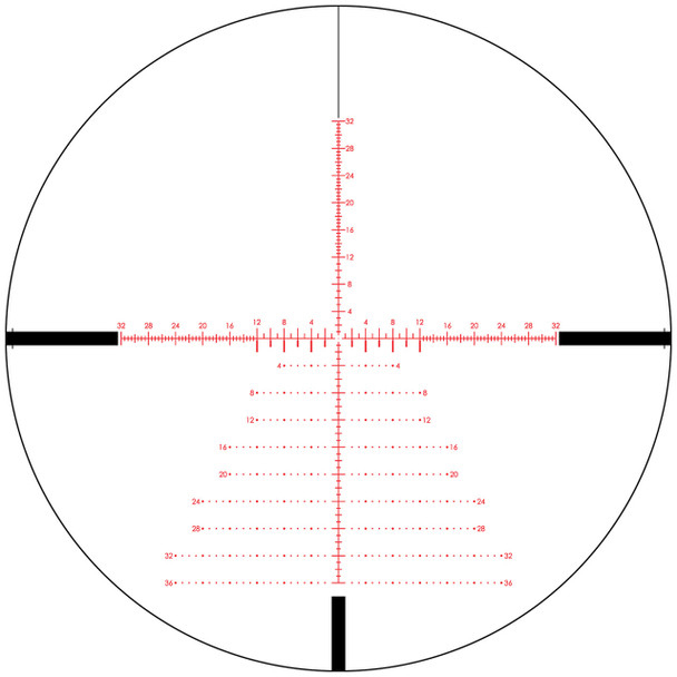 Vortex Optics Razor HD Gen II 3-18x50 FFP Riflescope: 34mm Tube, EBR-7C (MOA) Reticle, Model RZR-31804