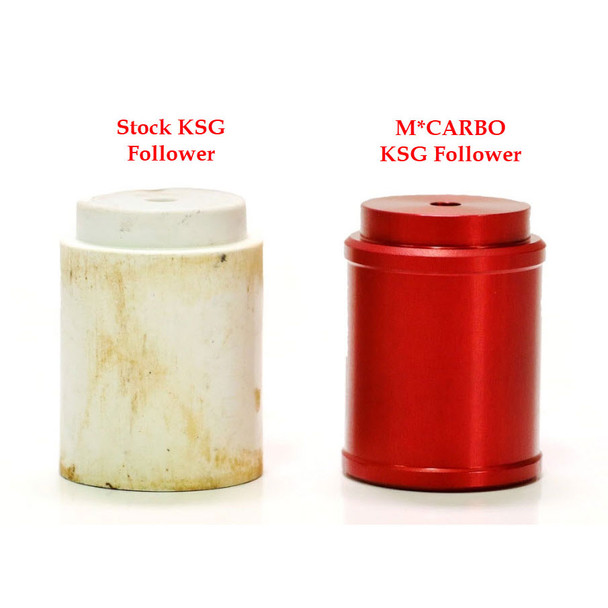 MCARBO KelTec KSG Hi-Vis Red Followers & Follower Nut Tool Kit Bundle