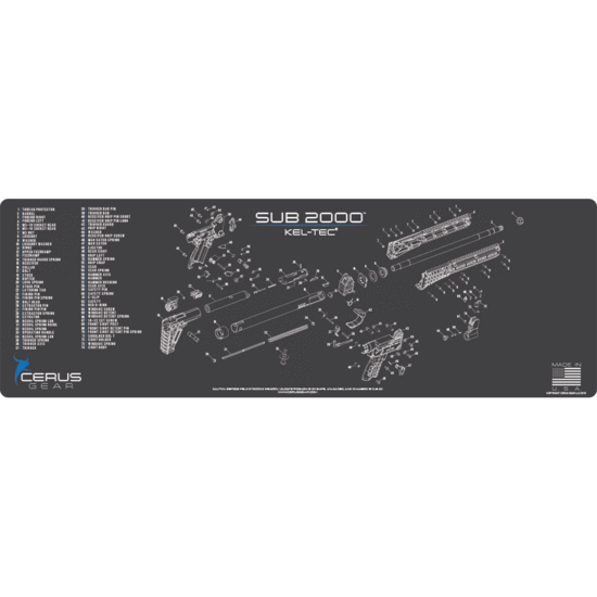 Cerus Gear Schematic ProMat - KelTec SUB2000