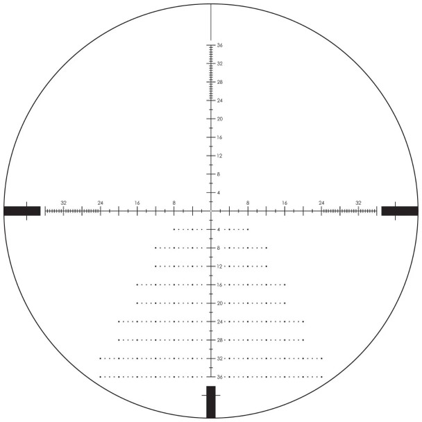 Vortex Optics Diamondback Tactical 6-24x50 FFP Riflescope: 30mm Tube, EBR-2C (MOA) Reticle | DBK-10028