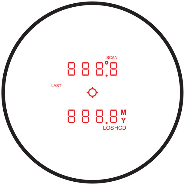 Vortex Optics Razor HD 4000 Laser Rangefinder, Model LRF-250