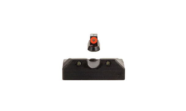 Trijicon HD XR Night Sights - CZ P-10/P-10C Front: Orange Outline / Green Tritium, Rear: Black Outline / Green Tritium